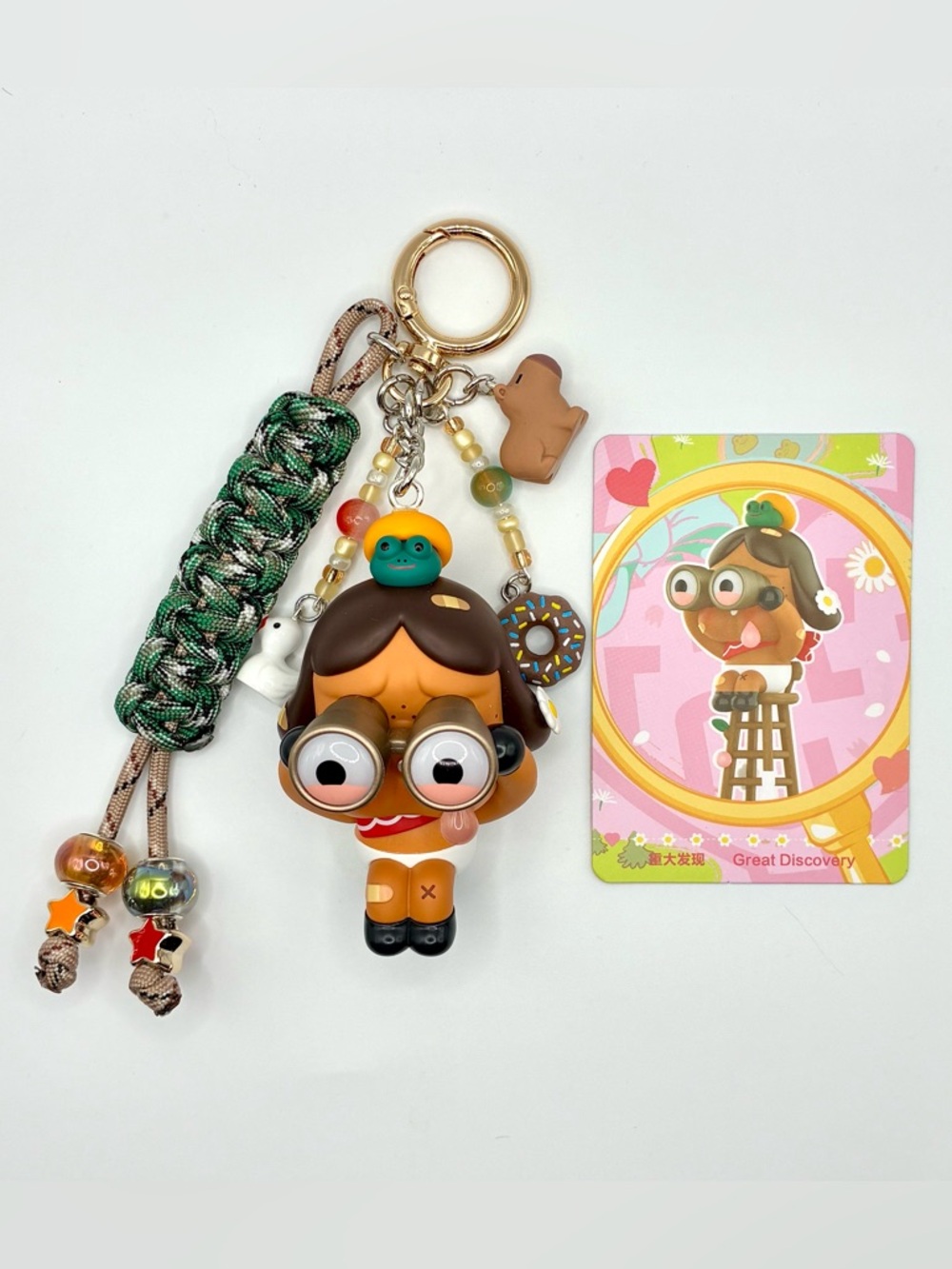 CRYBABY x Finding Mokoko Series Handmade Bag Charm - Great Discovery